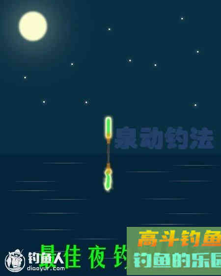 详谈泉动钓法在夜钓中的调钓运用