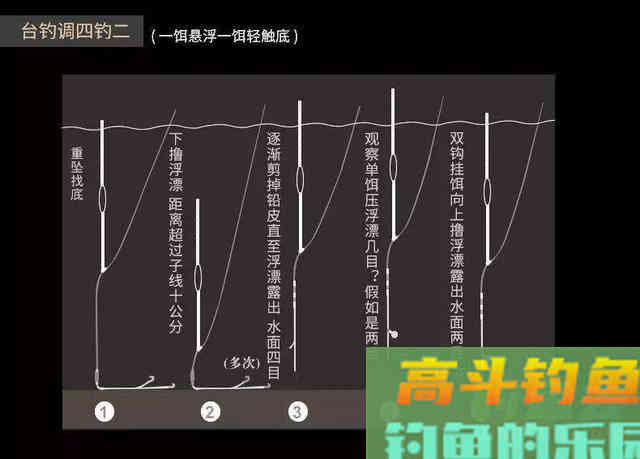 掌握浮漂调钓关键，应根据鱼情水情来改变