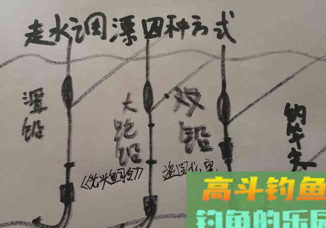 走水钓不到鱼？调漂的错误，这4种方式你用哪一种