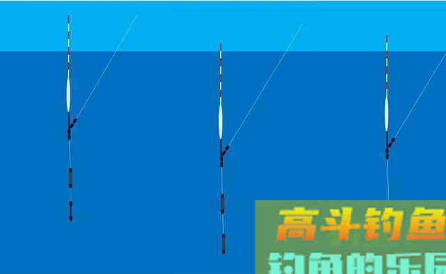 秋季野钓大鱼，遇上风大、水流急，用双铅钓法