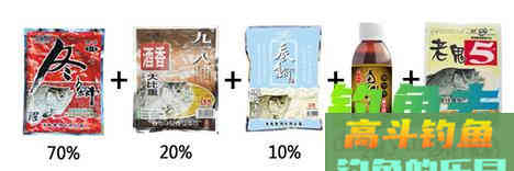 老鬼冬钓鲫鱼的绝密钓饵配方分享