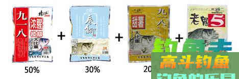 老鬼冬钓鲫鱼的绝密钓饵配方分享
