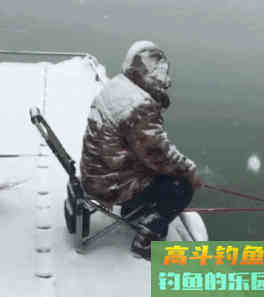 下雪之后天气寒冷，找对钓点、用对饵料也能钓到鱼