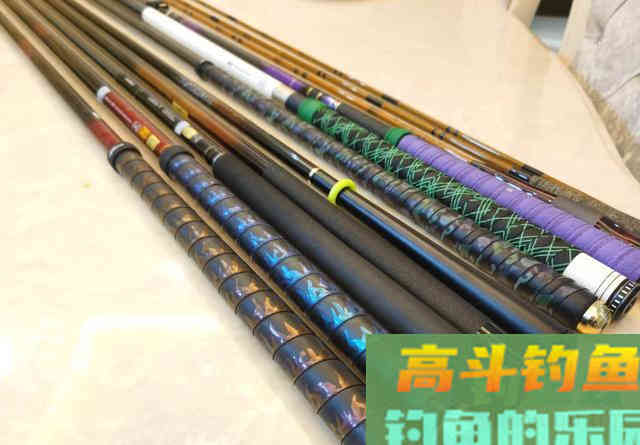 买大物竿多半是吃灰，野钓还得讲究实用