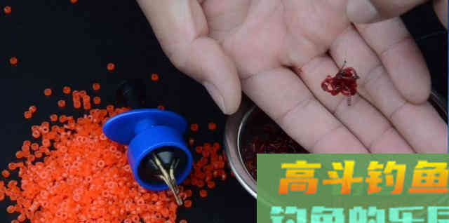 最快捷的红虫挂钩方法，不怕红虫体型小，越冷越好用