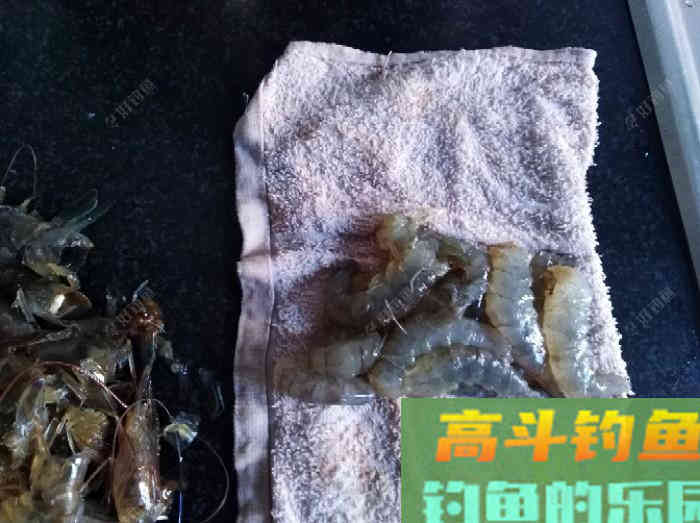 虾拉饵真实的制作过程与效果