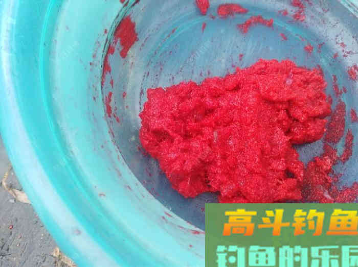 虾拉饵真实的制作过程与效果