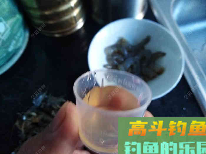 虾拉饵真实的制作过程与效果