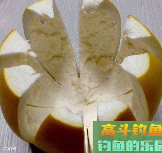 冬天吃的柚子皮别扔，可以拿来明年春天钓鱼