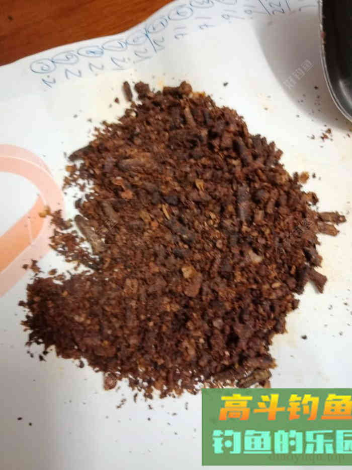 [制饵分享] 秘制野钓打窝料，试验成功