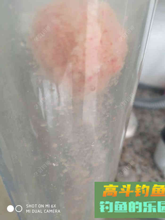 自行研究鲢鳙饵料，解决雾化太快的问题