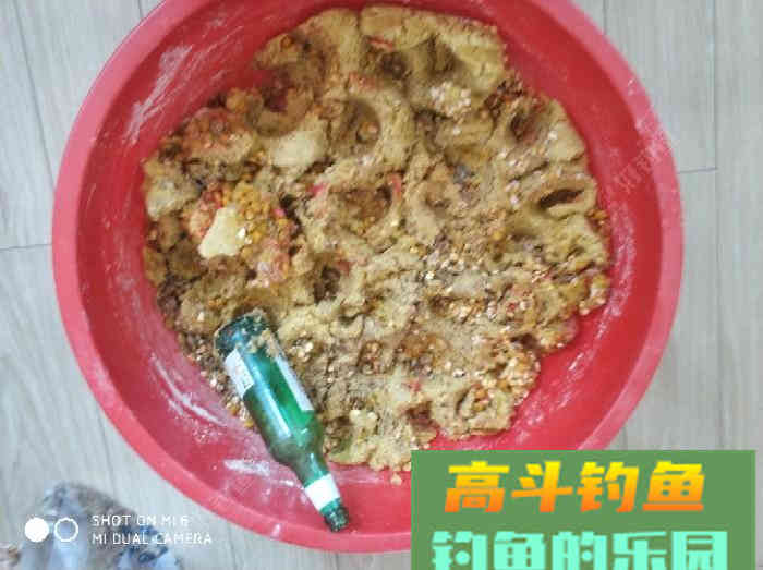自制玉米诱鱼窝料，大窝口